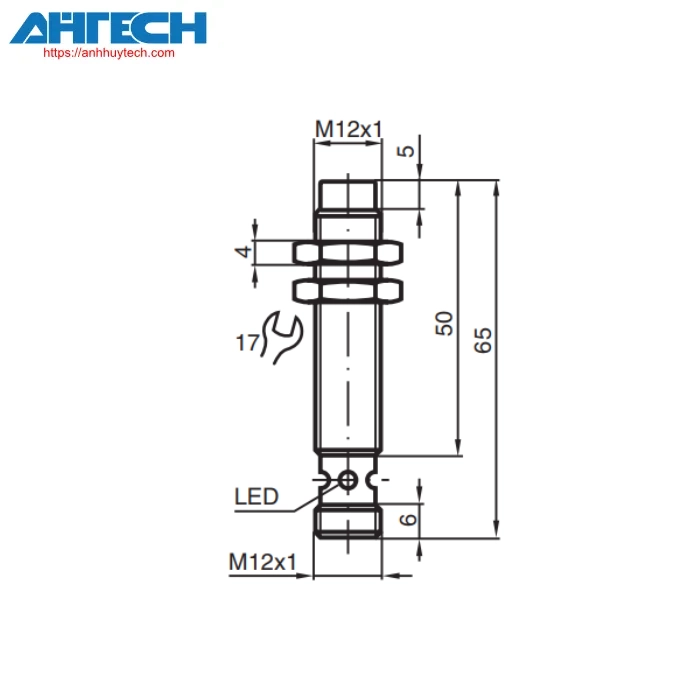 Inductive Sensor Pepperl+Fuchs nbn4-12gm50-e2-v1-y89925