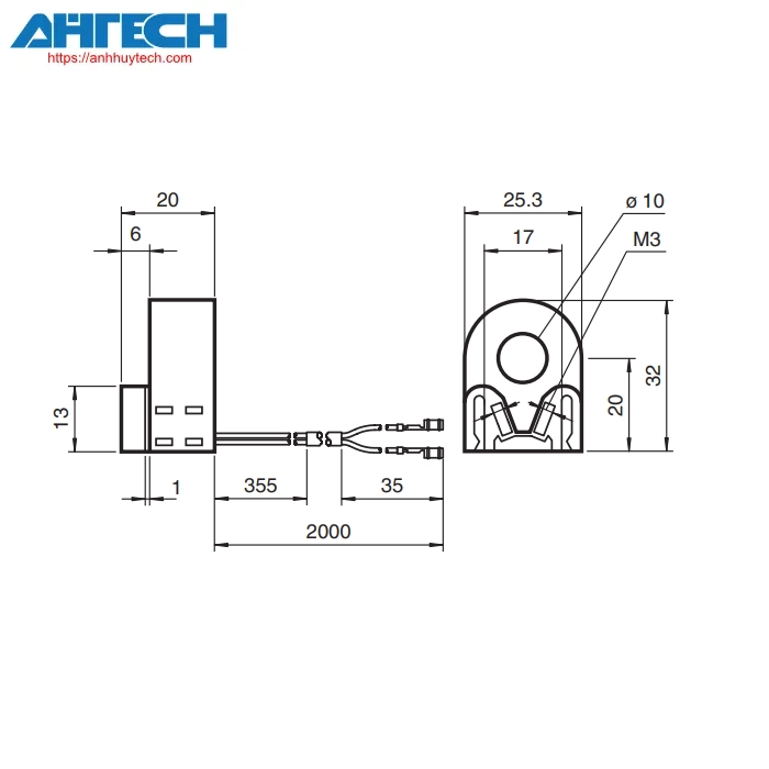 Inductive Sensor Pepperl+Fuchs rc10-14-n0-y187456