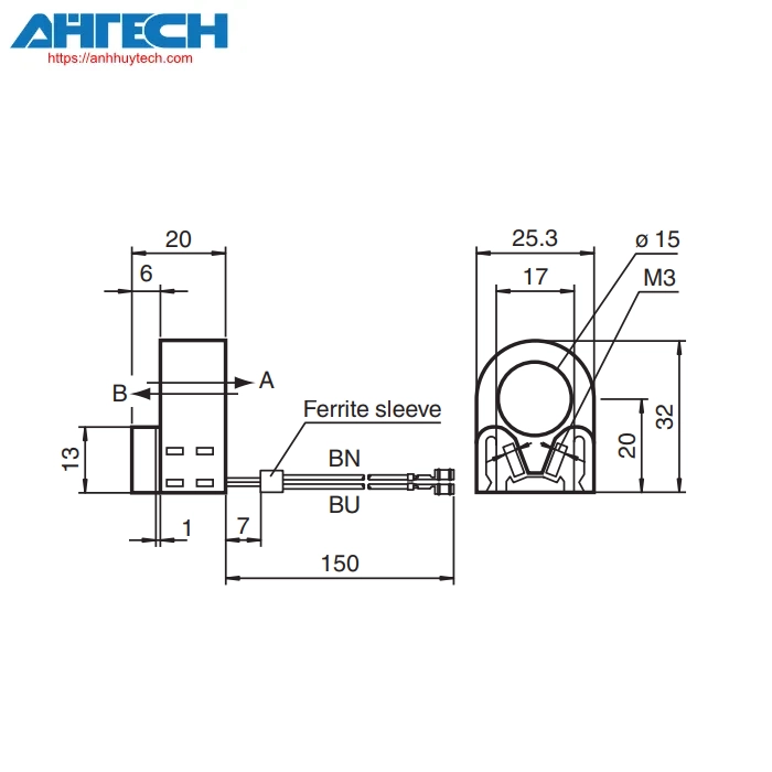 Cảm biến cảm ứng Pepperl+Fuchs rc15-14-n3-y187457