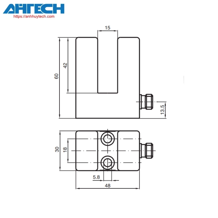 Cảm biến cảm ứng Pepperl+Fuchs sj15-a2-v1