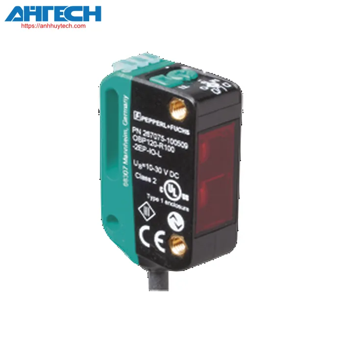 Photoelectric Sensor Pepperl+Fuchs obp120-r100-2ep-io-l
