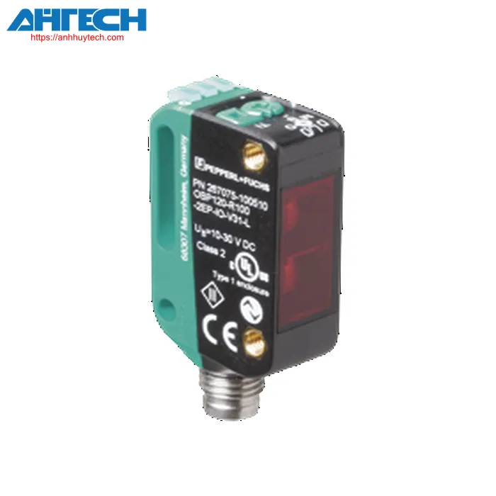 Cảm biến quang Pepperl+Fuchs obp120-r100-2ep-io-v31-l