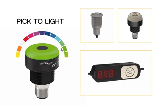 Lấy hàng bằng đèn báo Turck