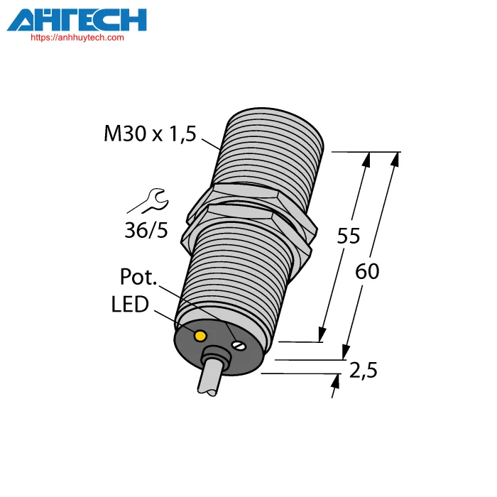 Cảm biến điện dung Turck bc10-m30k-vp4x