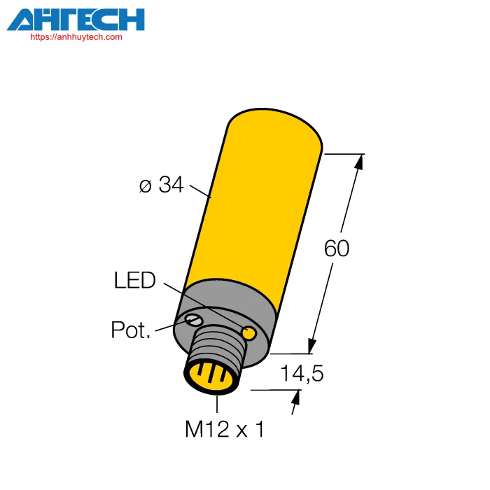 Cảm biến điện dung Turck bc15-k34-ap4x-h1141
