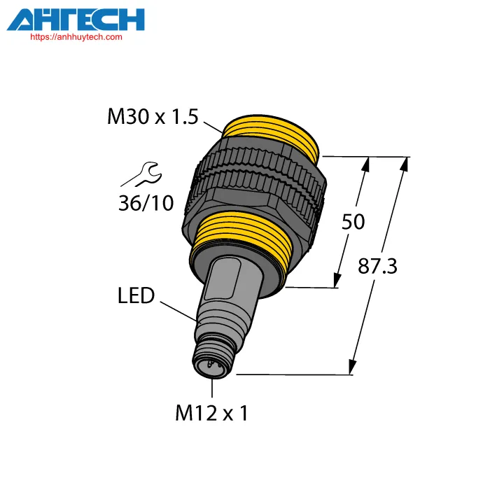 Cảm biến điện dung Turck bct10-s30-up6x2-h1151