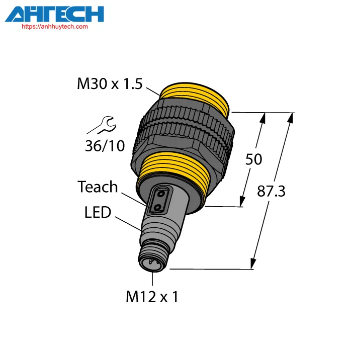 Cảm biến điện dung Turck bct10-s30-up6x2t-h1151