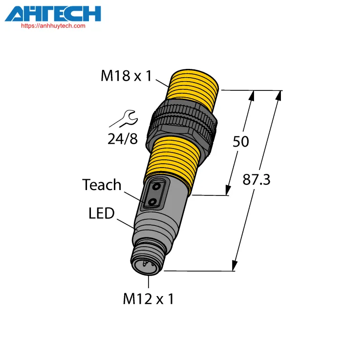 Cảm biến điện dung Turck bct5-s18-un6x2t-h1151