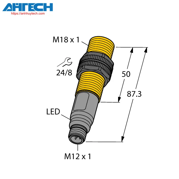Cảm biến điện dung Turck bct5-s18-up6x2-h1151