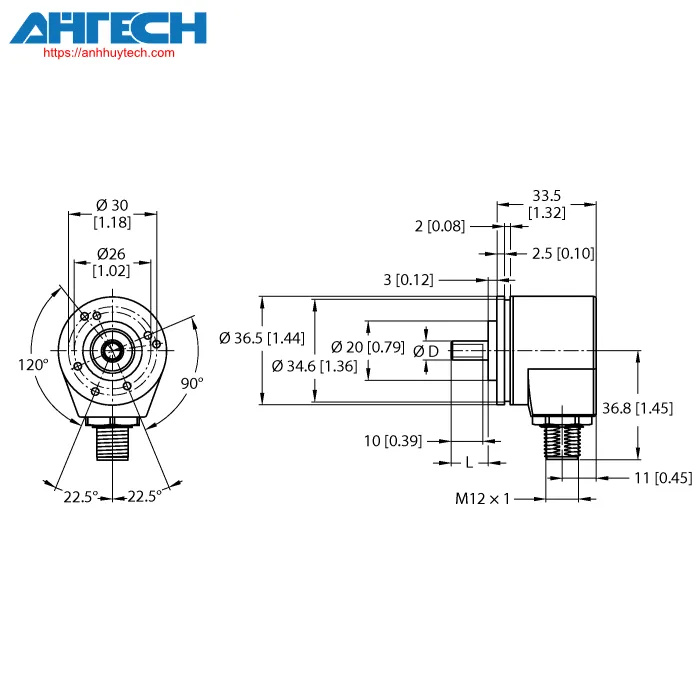 Bộ mã hóa Turck rei-04qa0c-4a500-h1181
