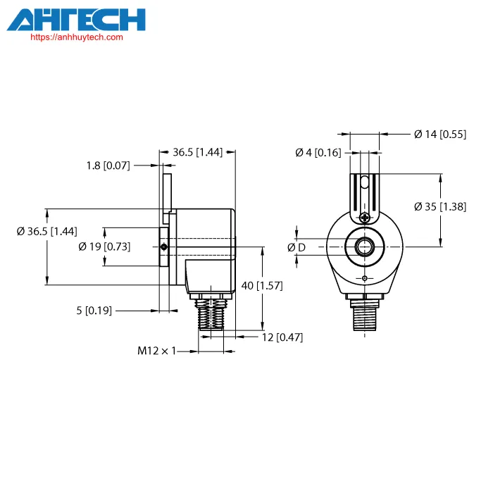 Bộ mã hóa Turck rei-05i6t-2h1024-h1181