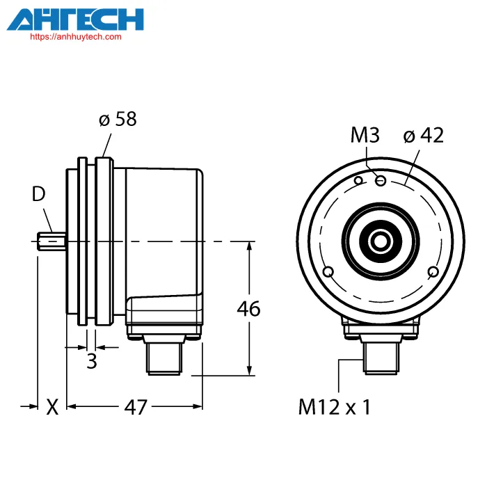 Bộ mã hóa Turck rei-10sa1s-2b2500-h1181