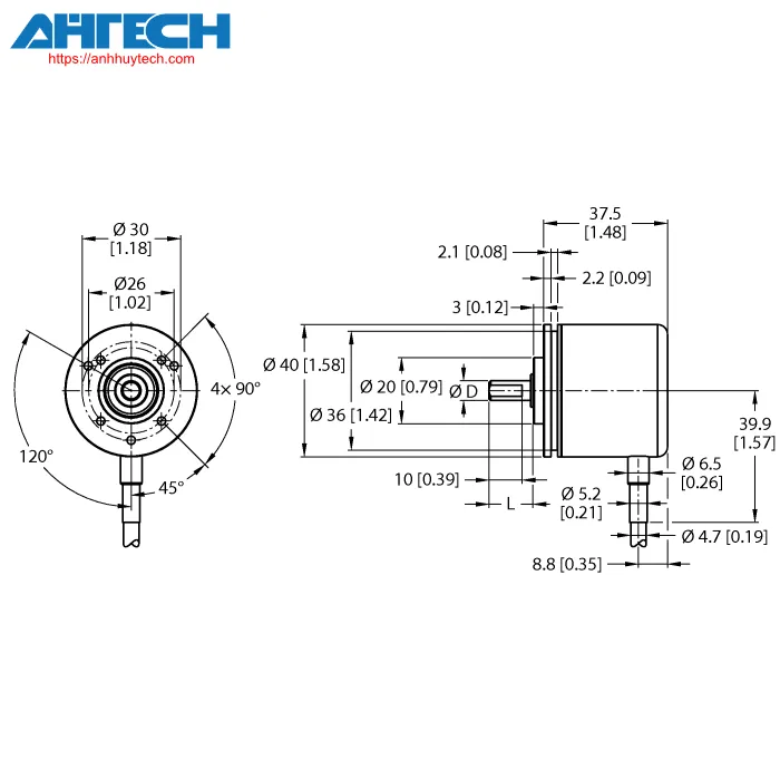 Bộ mã hóa Turck rei-e-111t6c-2b100-c