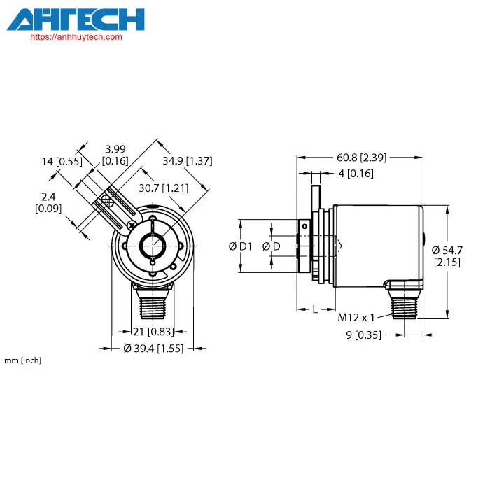 Bộ mã hóa Turck rem-100ba0t-5c13s12m-h1181