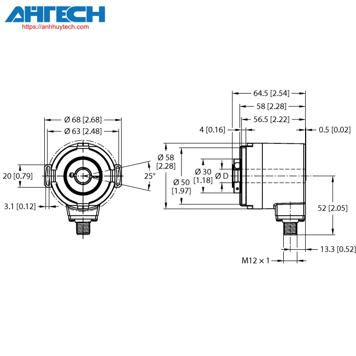 Bộ mã hóa Turck res-187h10e-3c13b-h1181