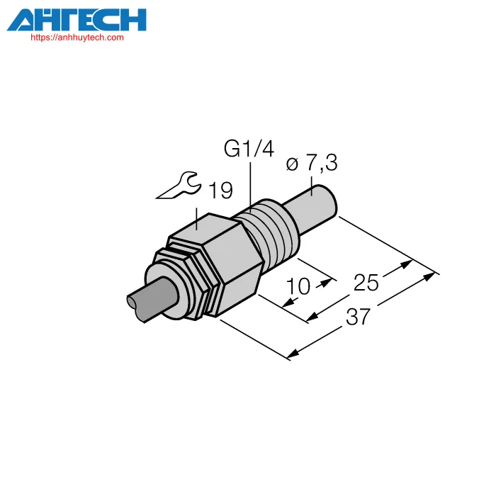 Cảm biến lưu lượng Turck fcs-g1-4a4-naex