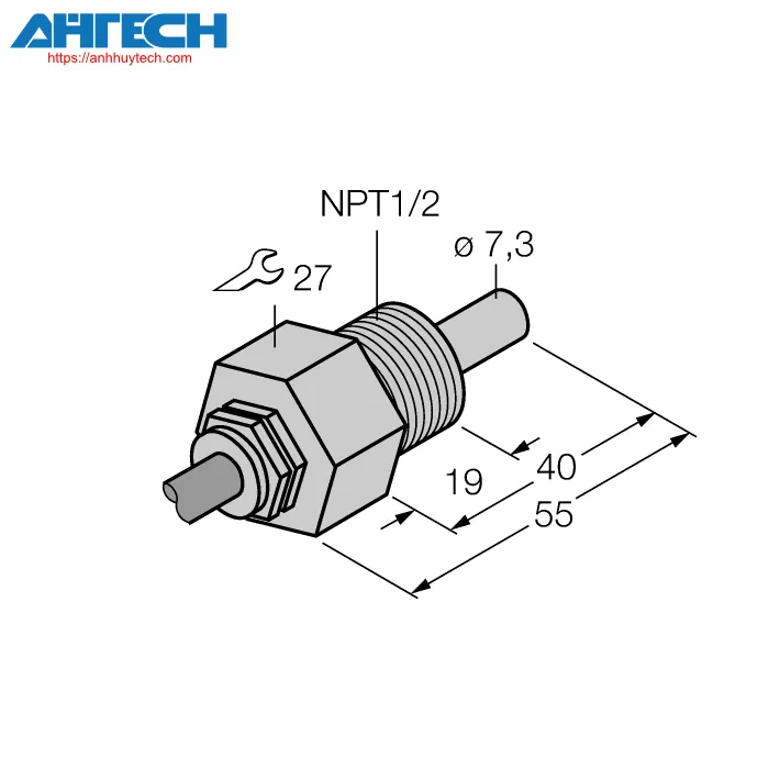 Cảm biến lưu lượng Turck fcs-n1-2a4-naex0