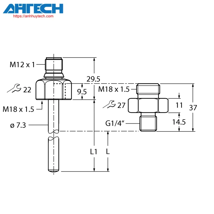 Cảm biến lưu lượng Turck fp100-300l-04-na-h1141