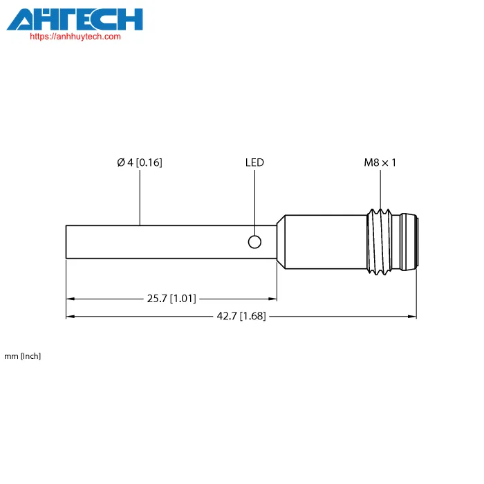 Cảm biến cảm ứng Turck bi1-eh04-an6x-v1331