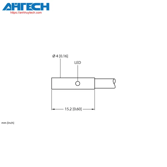 Inductive Sensor Turck bi1-eh04k-ap6x