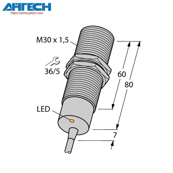 Cảm biến cảm ứng Turck bi10-m30-ap6x-s120