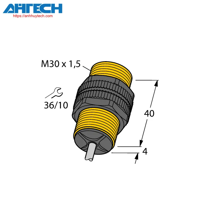 Inductive Sensor Turck bi10-p30-y1-s100