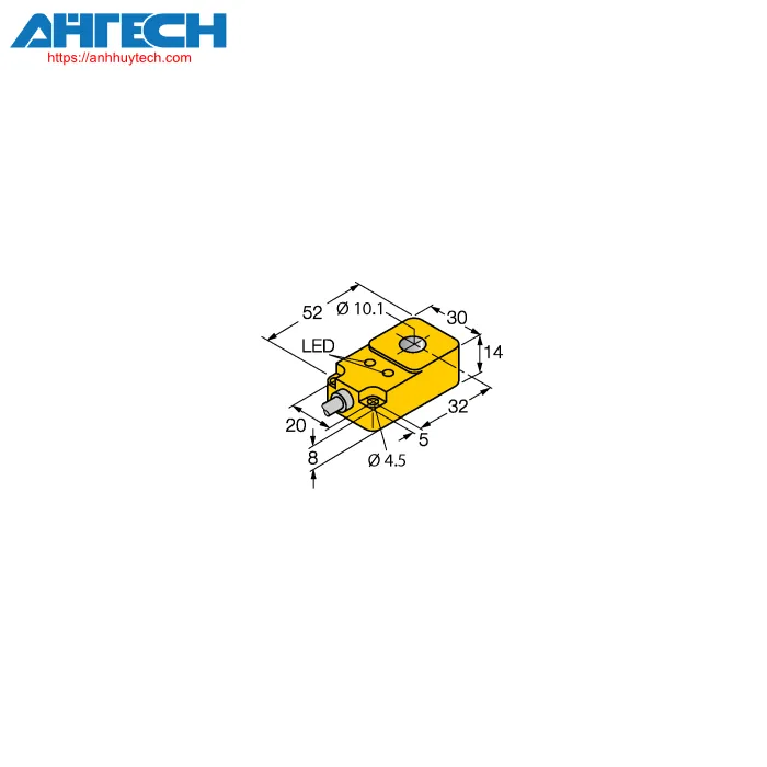 Cảm biến cảm ứng Turck bi10r-q14-an6x2