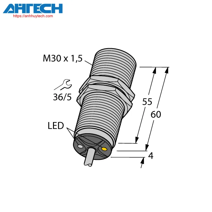 Cảm biến cảm ứng Turck bi10u-m30-adz30x2