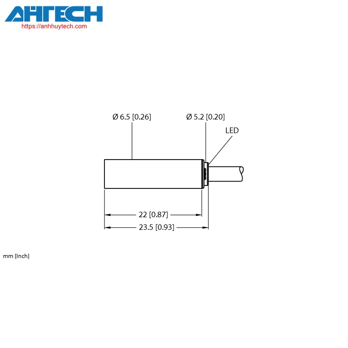 Cảm biến cảm ứng Turck bi15-eh65k-an6x