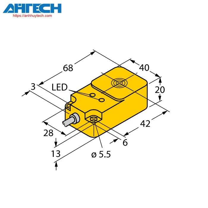 Cảm biến cảm ứng Turck bi15u-q20-ap6x2