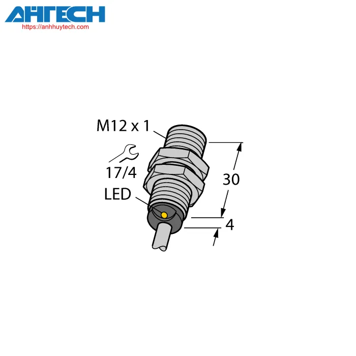 Cảm biến cảm ứng Turck bi2-eg12-y1x-s100-7m