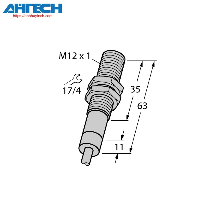 Inductive Sensor Turck bi2-em12wd-ap6-s929