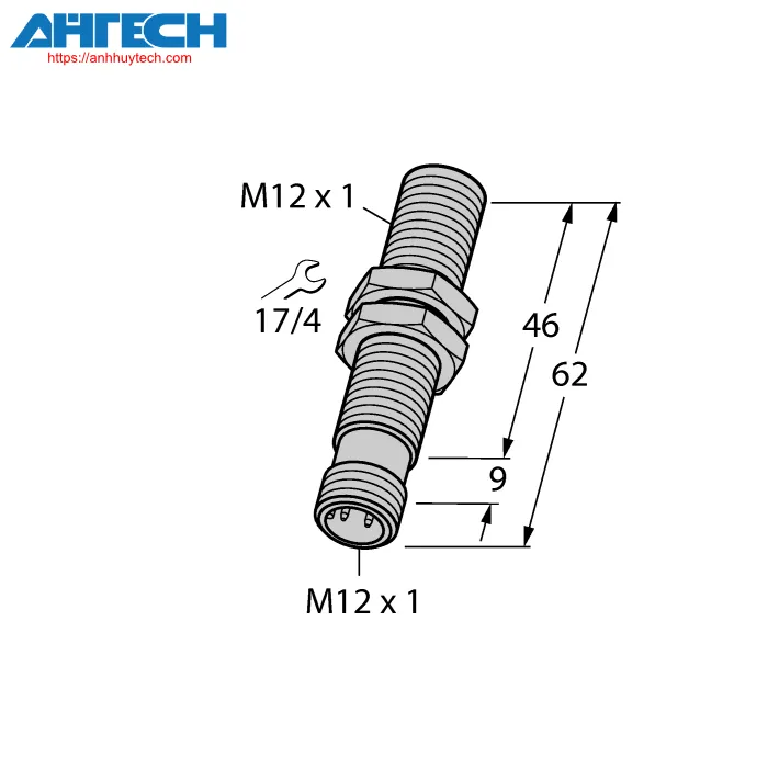 Cảm biến cảm ứng Turck bi2-m12-liu-h1141