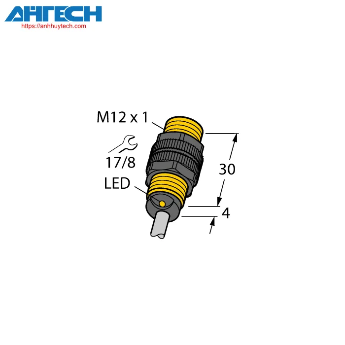 Cảm biến cảm ứng Turck bi2-p12-y1x