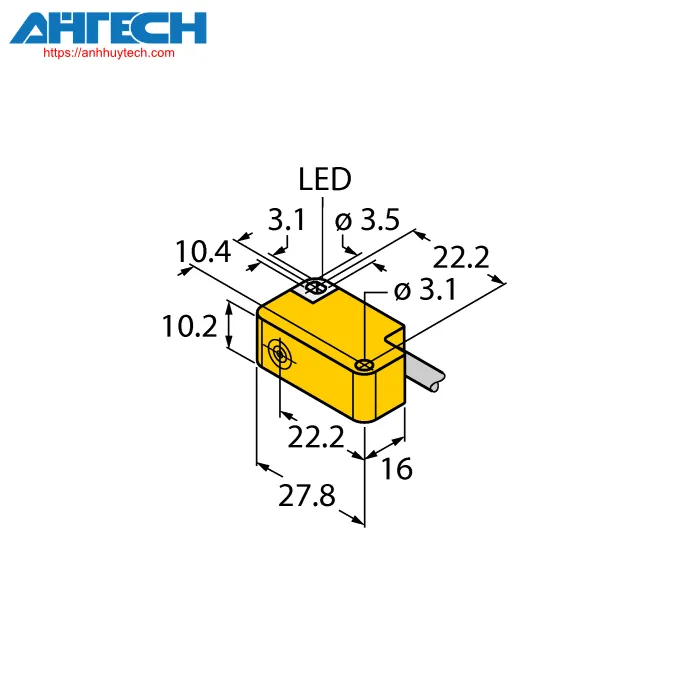 Inductive Sensor Turck bi2-q10s-an6x