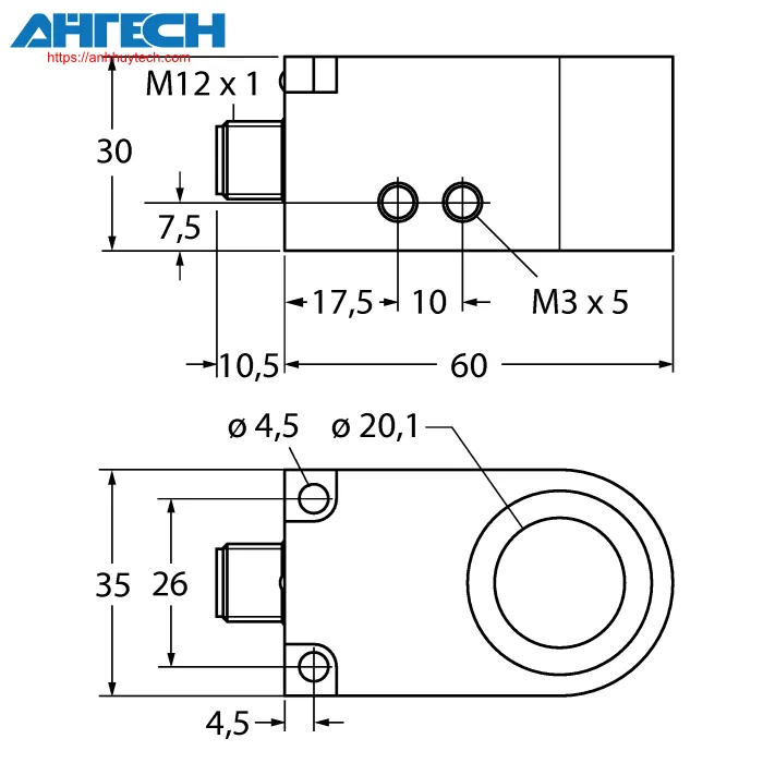 Cảm biến cảm ứng Turck bi20r-w30-dap6x-h1141
