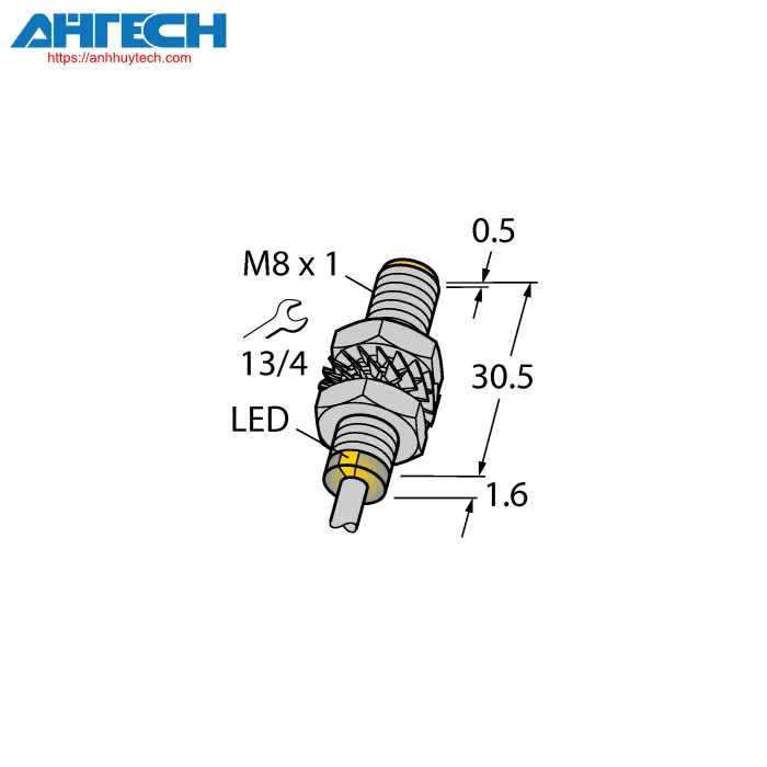 Cảm biến cảm ứng Turck bi3-m08-vn6x-7m