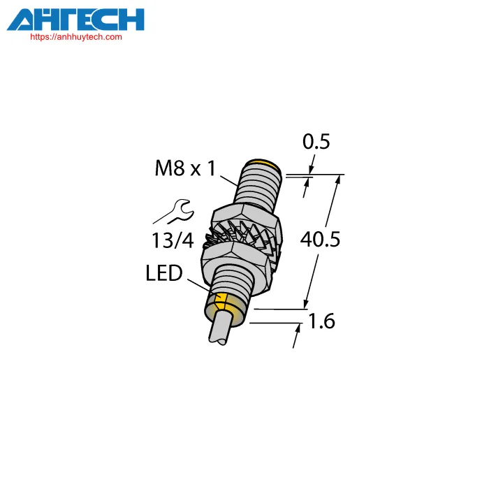 Inductive Sensor Turck bi3-m08e-ap6x