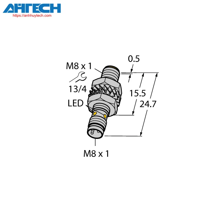 Inductive Sensor Turck bi3-m08kk-ap6x-v1131