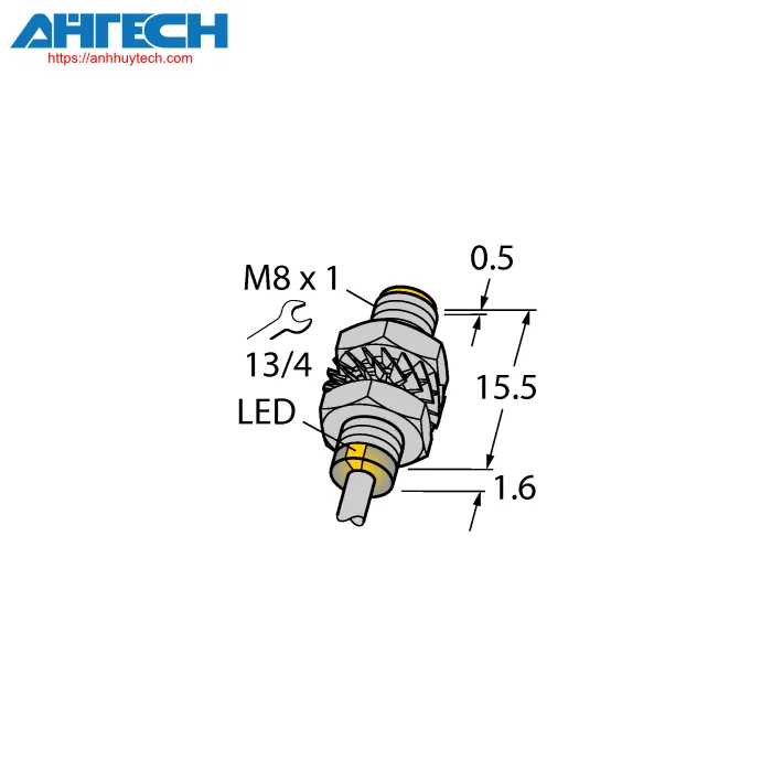 Cảm biến cảm ứng Turck bi3-m08kk-ap6x