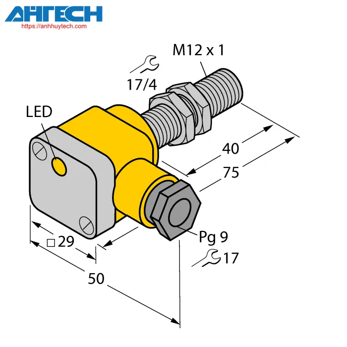 Cảm biến cảm ứng Turck bi3u-eg12sk-ap6x