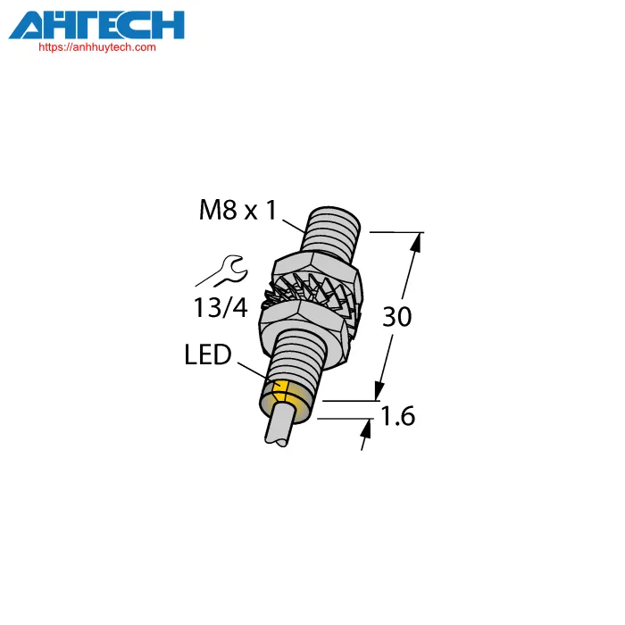 Inductive Sensor Turck bi3u-em08-ap6x
