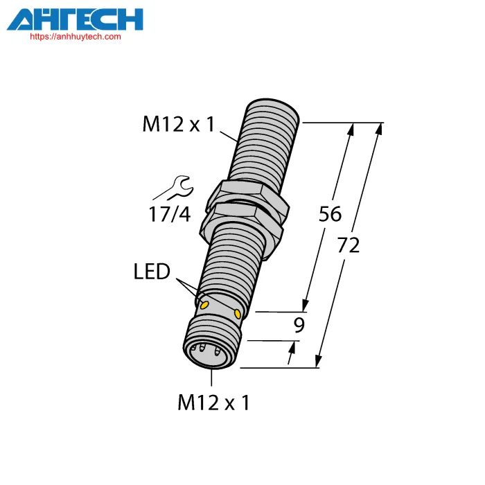 Cảm biến cảm ứng Turck bi3u-m12ee-ap6x-h1141