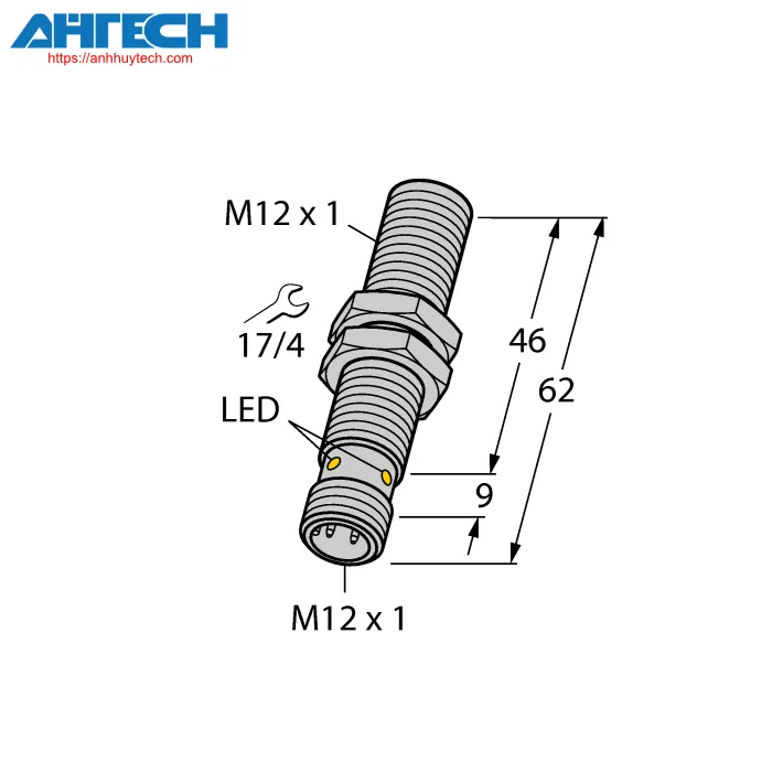 Cảm biến cảm ứng Turck bi3u-mt12e-vp4x-h1141