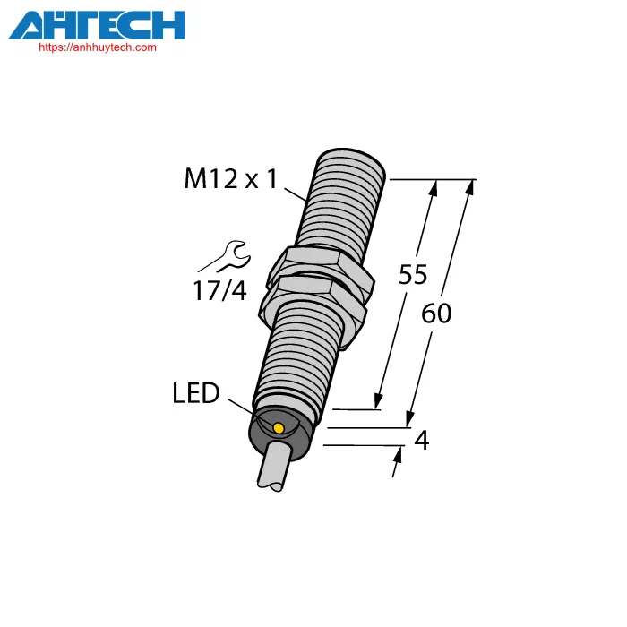 Cảm biến cảm ứng Turck bi4-em12e-ap45xld
