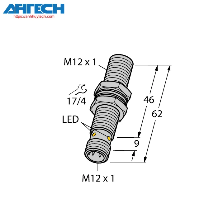 Inductive Sensor Turck bi4u-em12ewd-vp6x-h1141