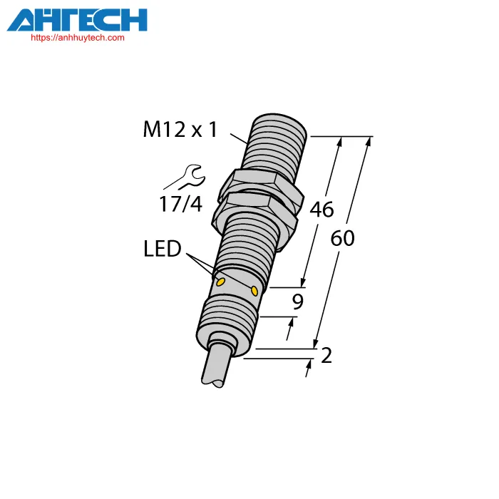 Cảm biến cảm ứng Turck bi4u-em12ewd-vp6x