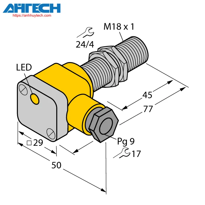 Cảm biến cảm ứng Turck bi5-g18sk-ap6x