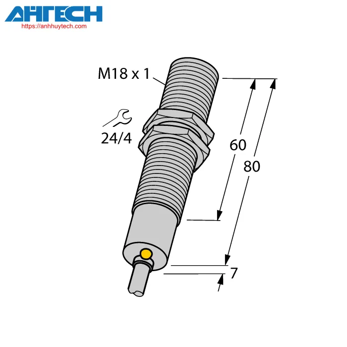 Cảm biến cảm ứng Turck bi5-m18-az3x-s120