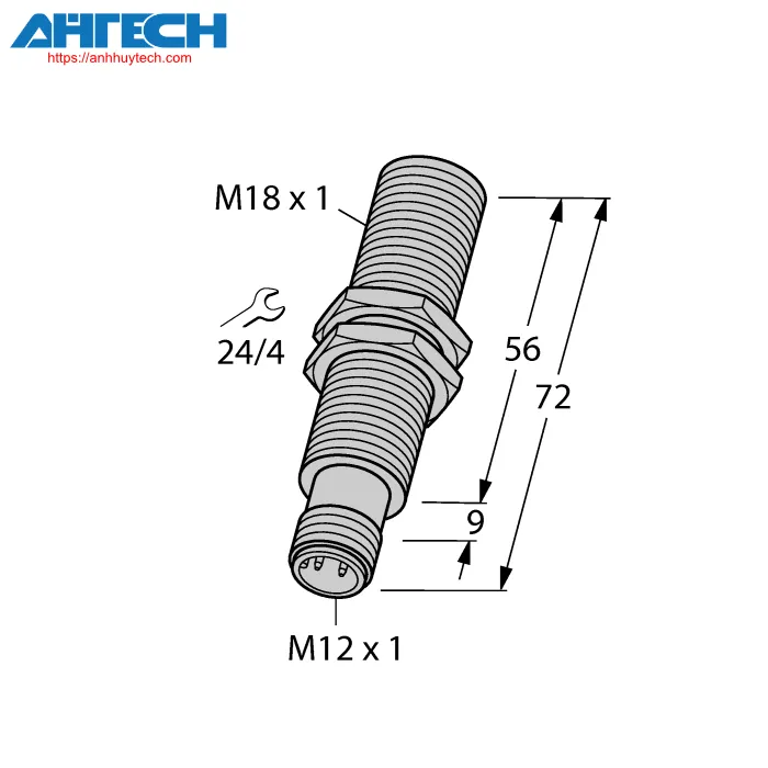 Cảm biến cảm ứng Turck bi5-m18e-liu-h1141